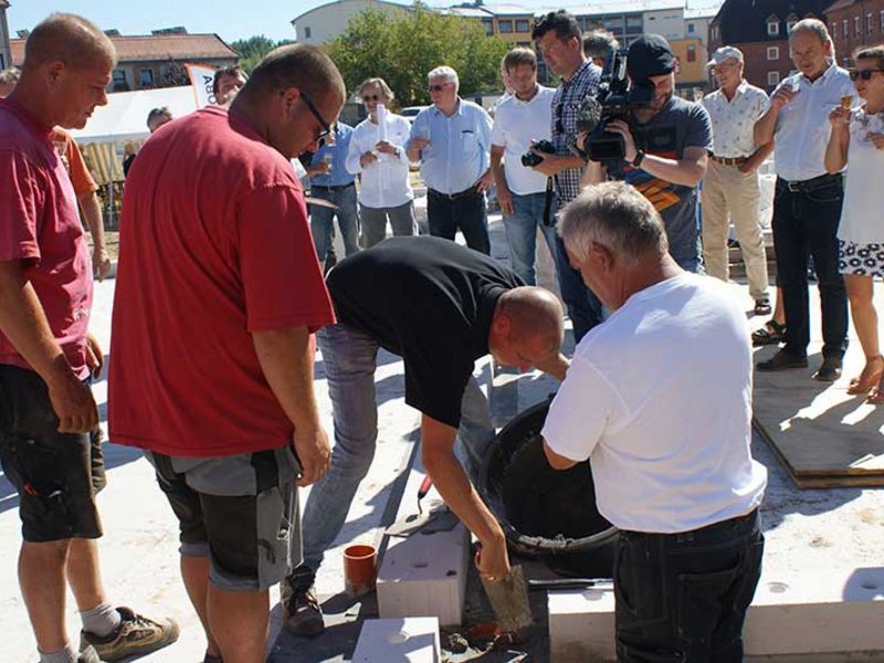 Neuwoba Grundsteinlegung Mühlenholz - Bild 10