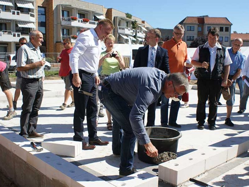 Neuwoba Grundsteinlegung Mühlenholz - Bild 8