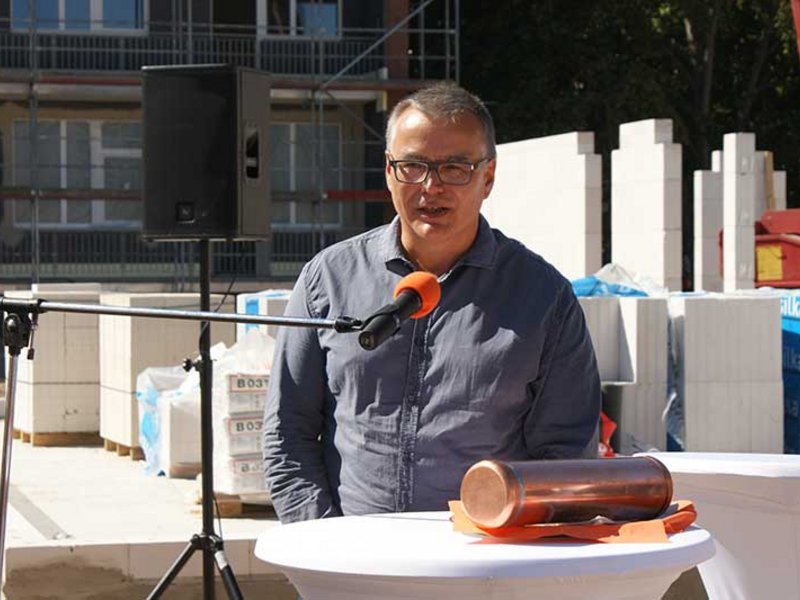 Neuwoba Grundsteinlegung Mühlenholz - Bild 5