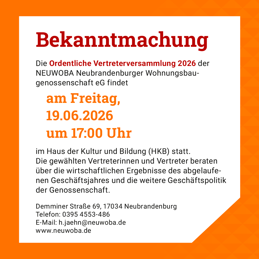Bild / Grafik um die News Bekanntmachung zu visualieren.