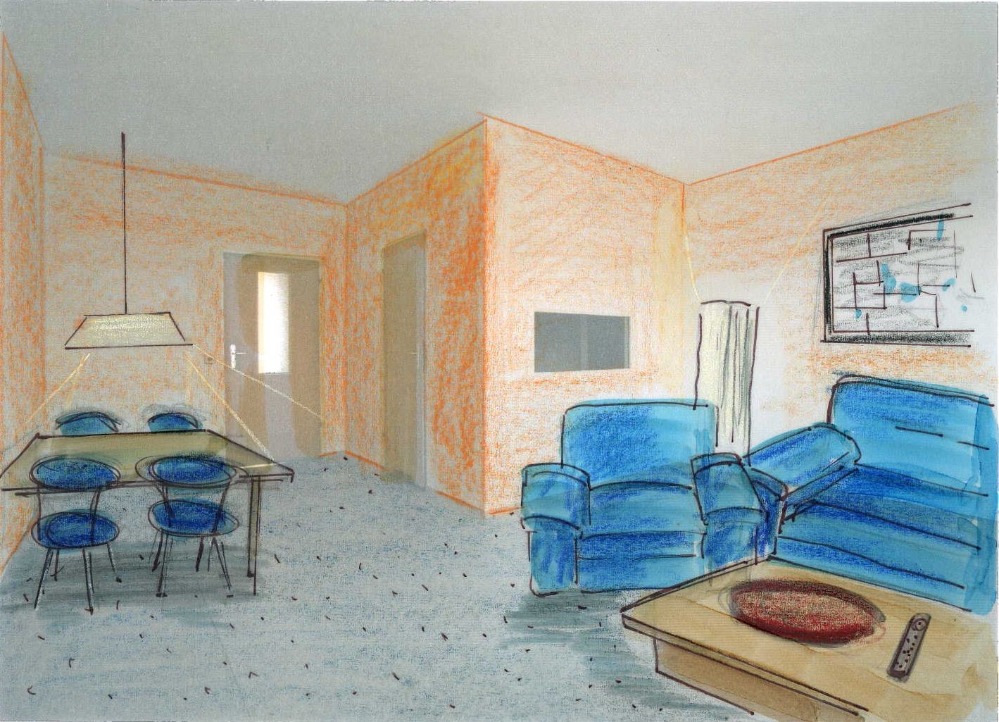 3 Raum Wohnung in Neubrandenburg, Am Zügel