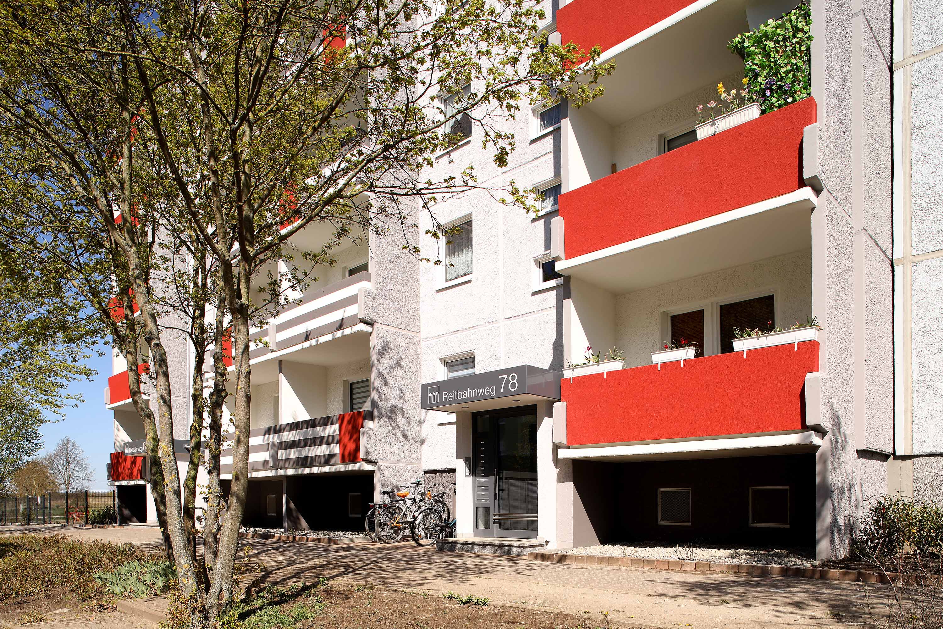 2 Raum Wohnung in Neubrandenburg, Reitbahnweg