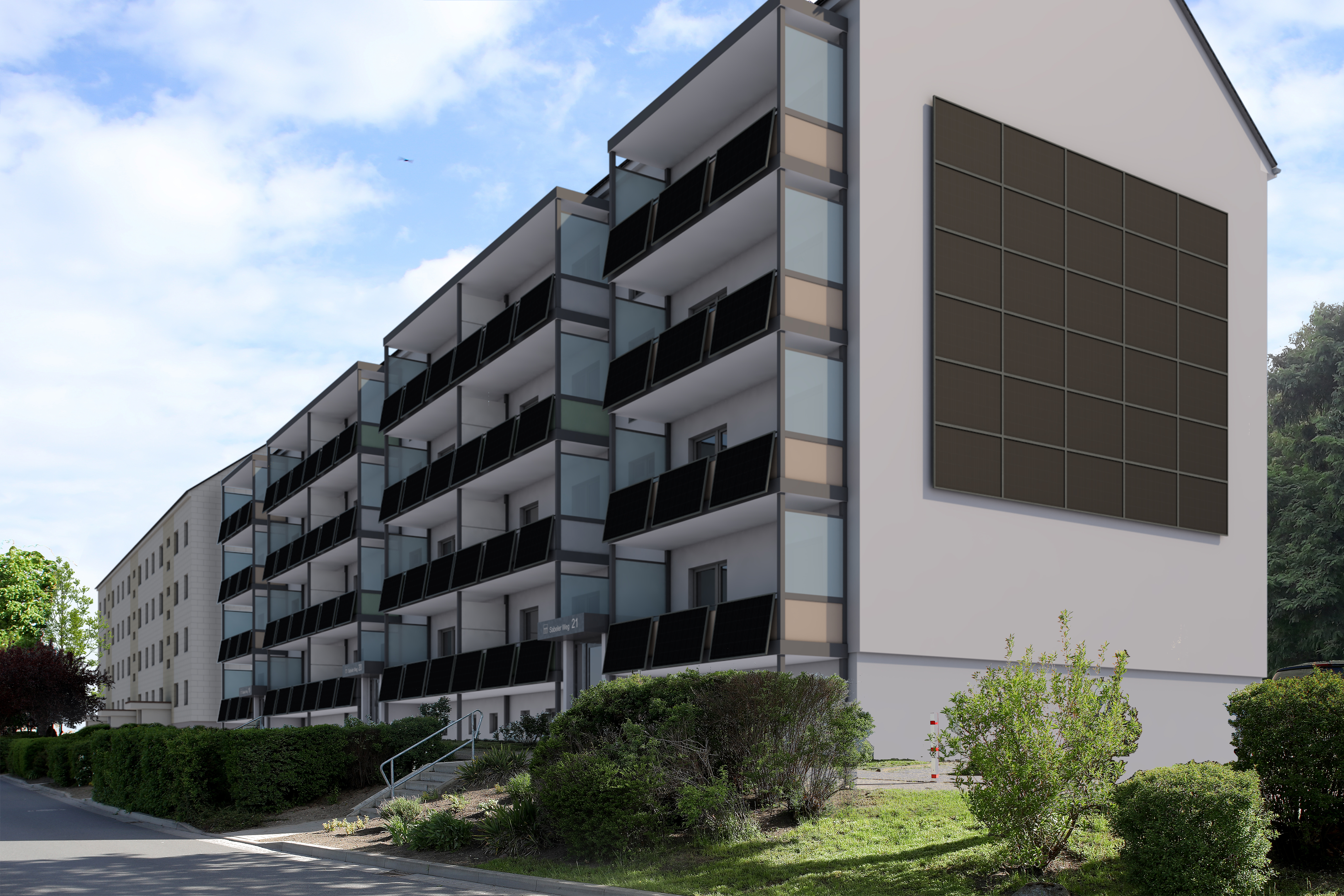 3 Raum Wohnung in Burg Stargard, Sabeler Weg