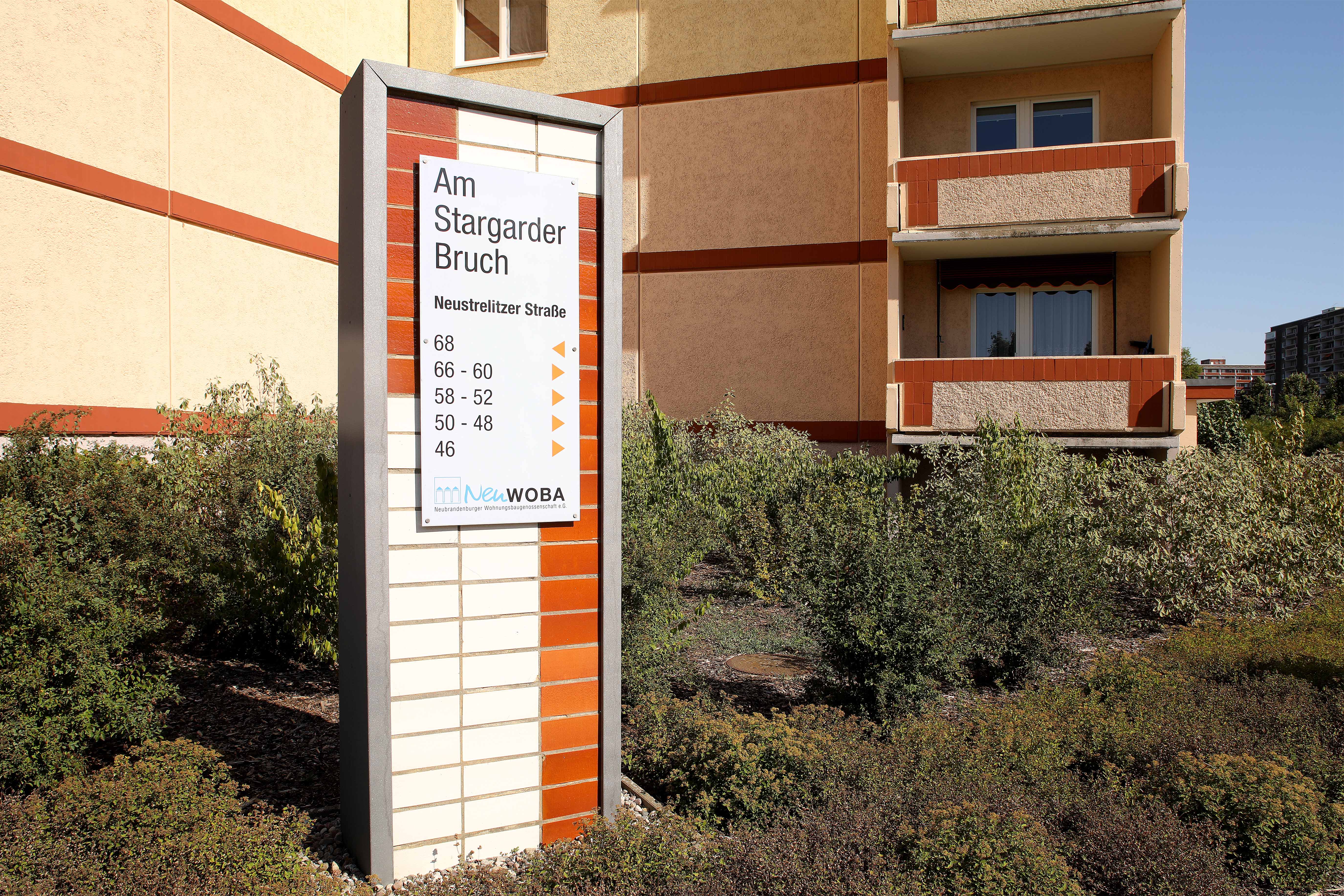 3 Raum Wohnung in Neubrandenburg, Neustrelitzer Str.