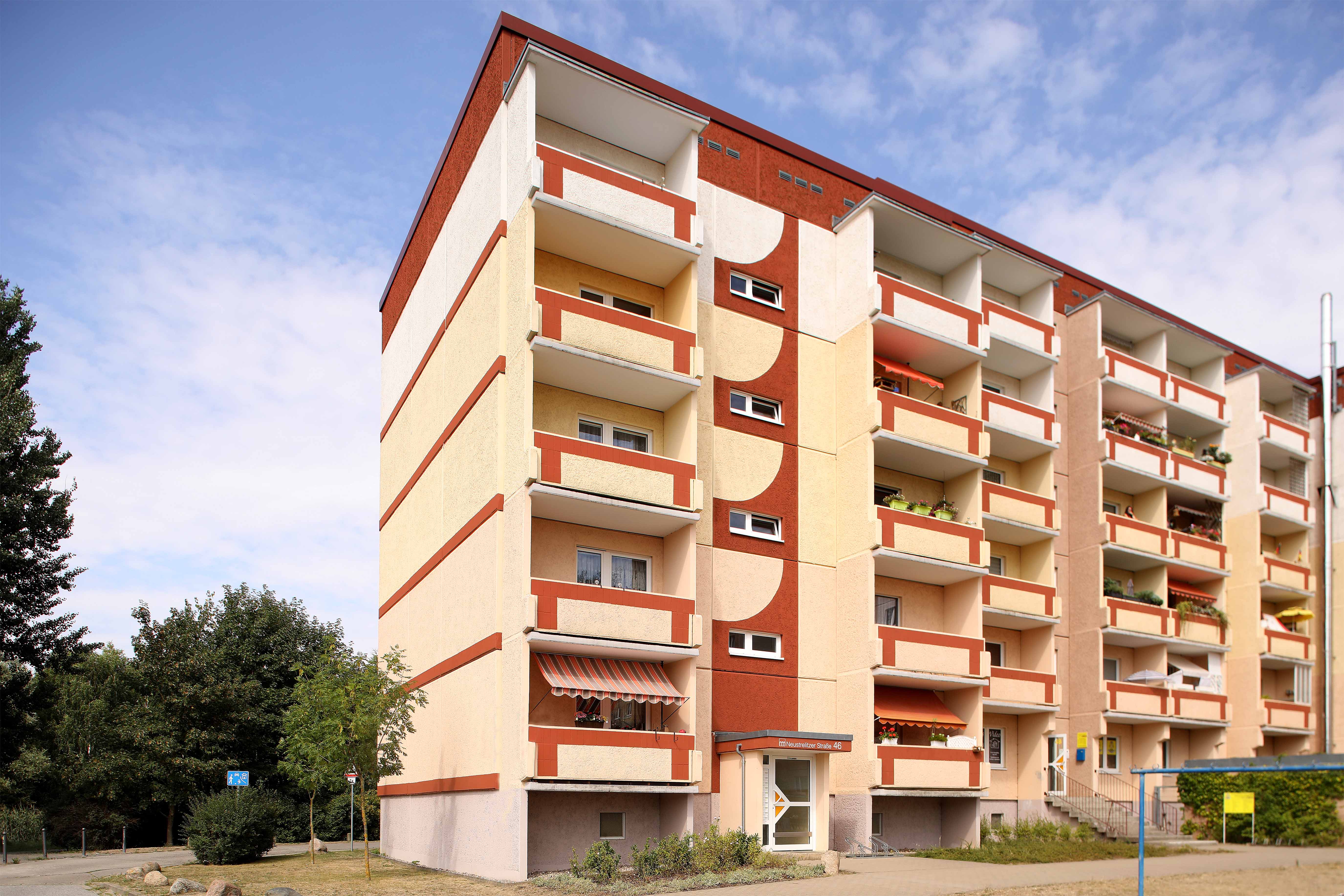 3 Raum Wohnung in Neubrandenburg, Neustrelitzer Str.