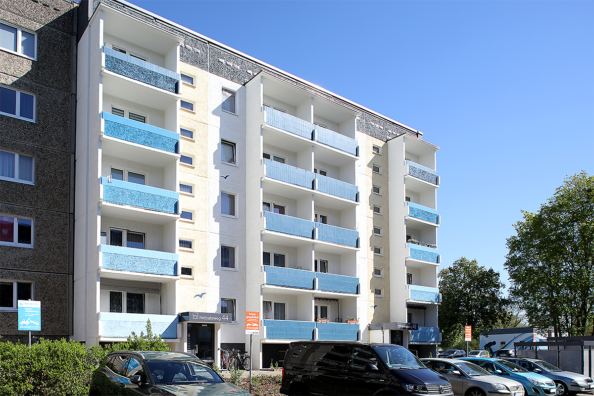 3 Raum Wohnung in Neubrandenburg, Reitbahnweg