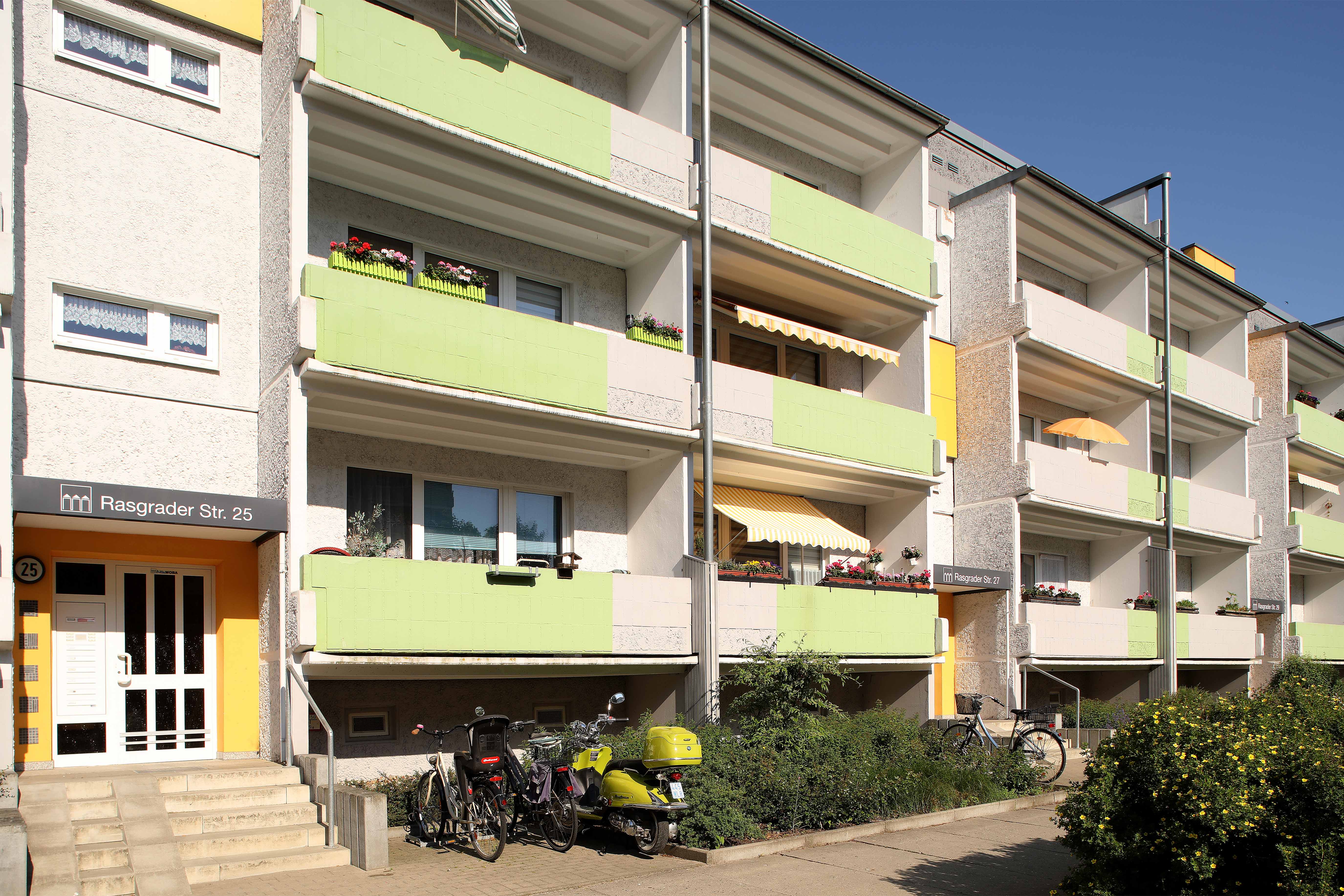 3 Raum Wohnung in Neubrandenburg, Rasgrader Str.