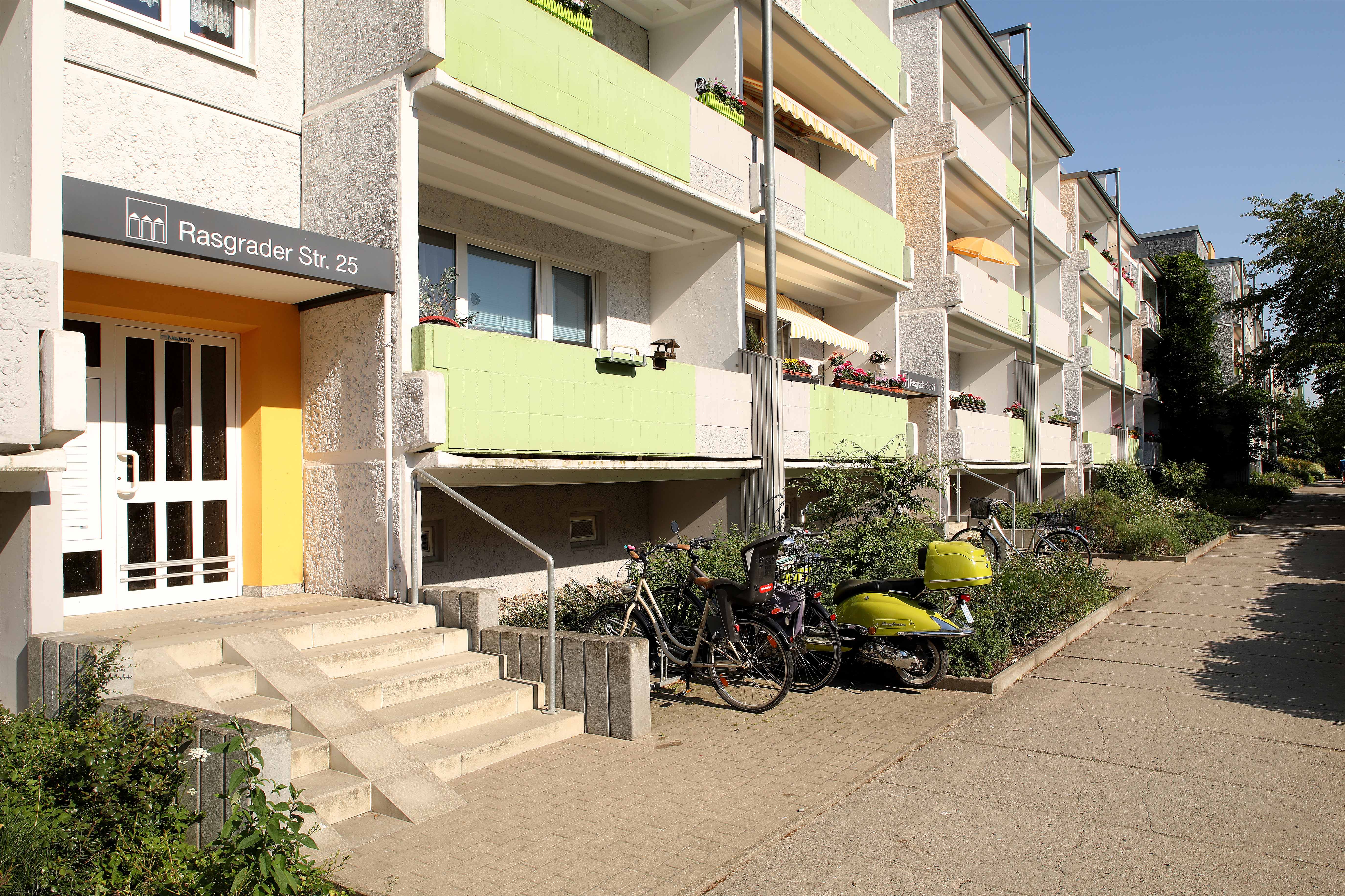 3 Raum Wohnung in Neubrandenburg, Rasgrader Str.