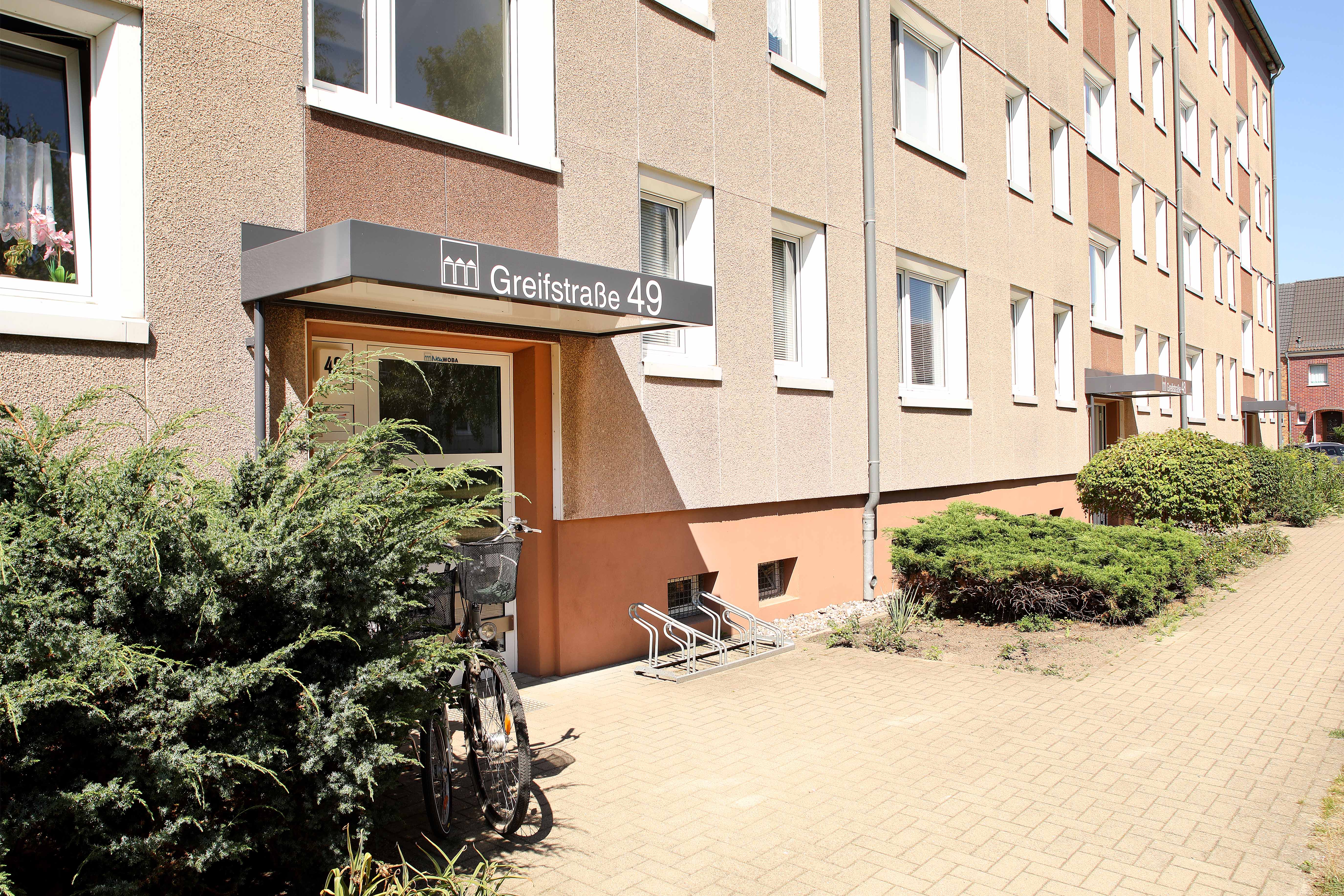 2 Raum Wohnung in Neubrandenburg, Greifstr.