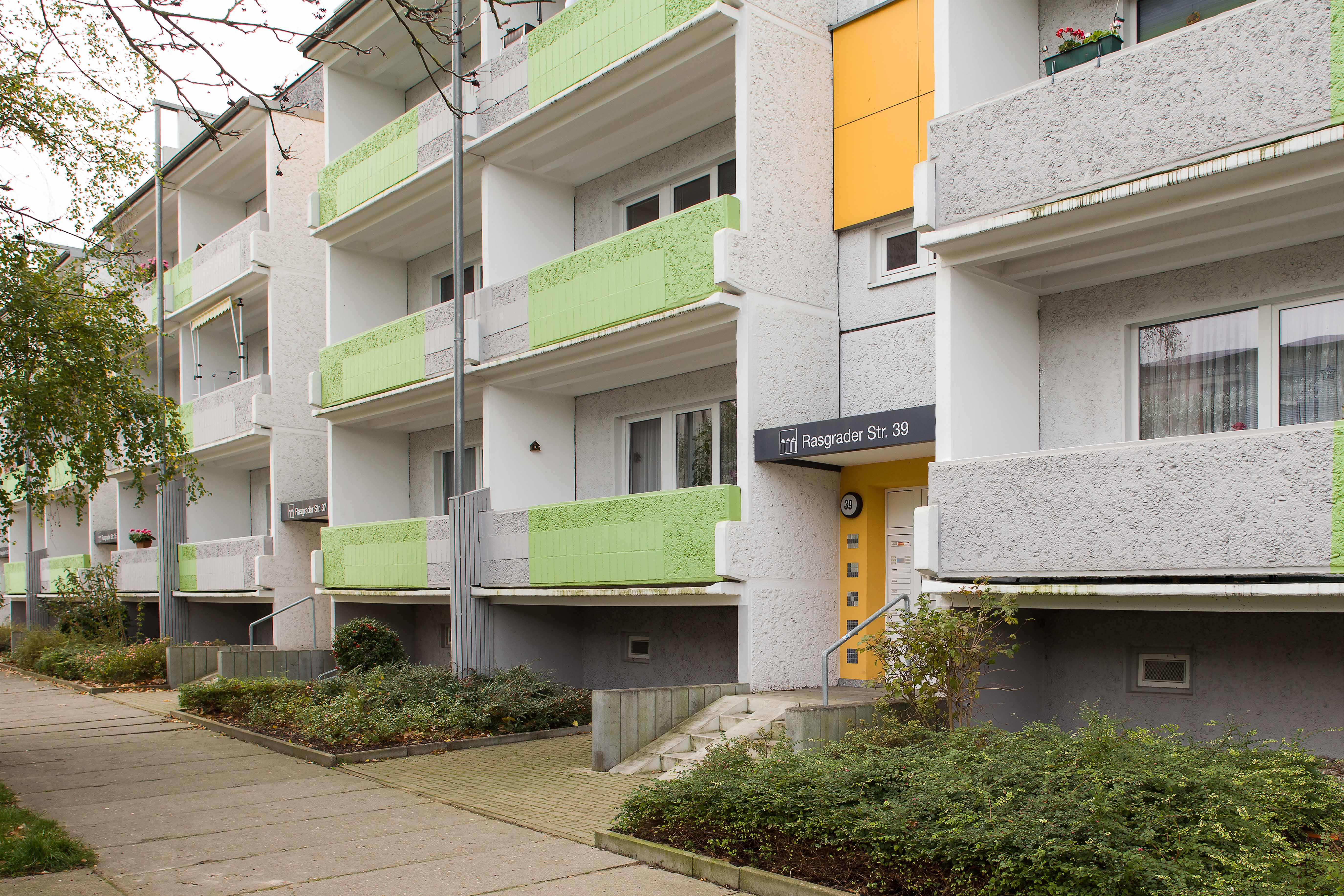 3 Raum Wohnung in Neubrandenburg, Rasgrader Str.