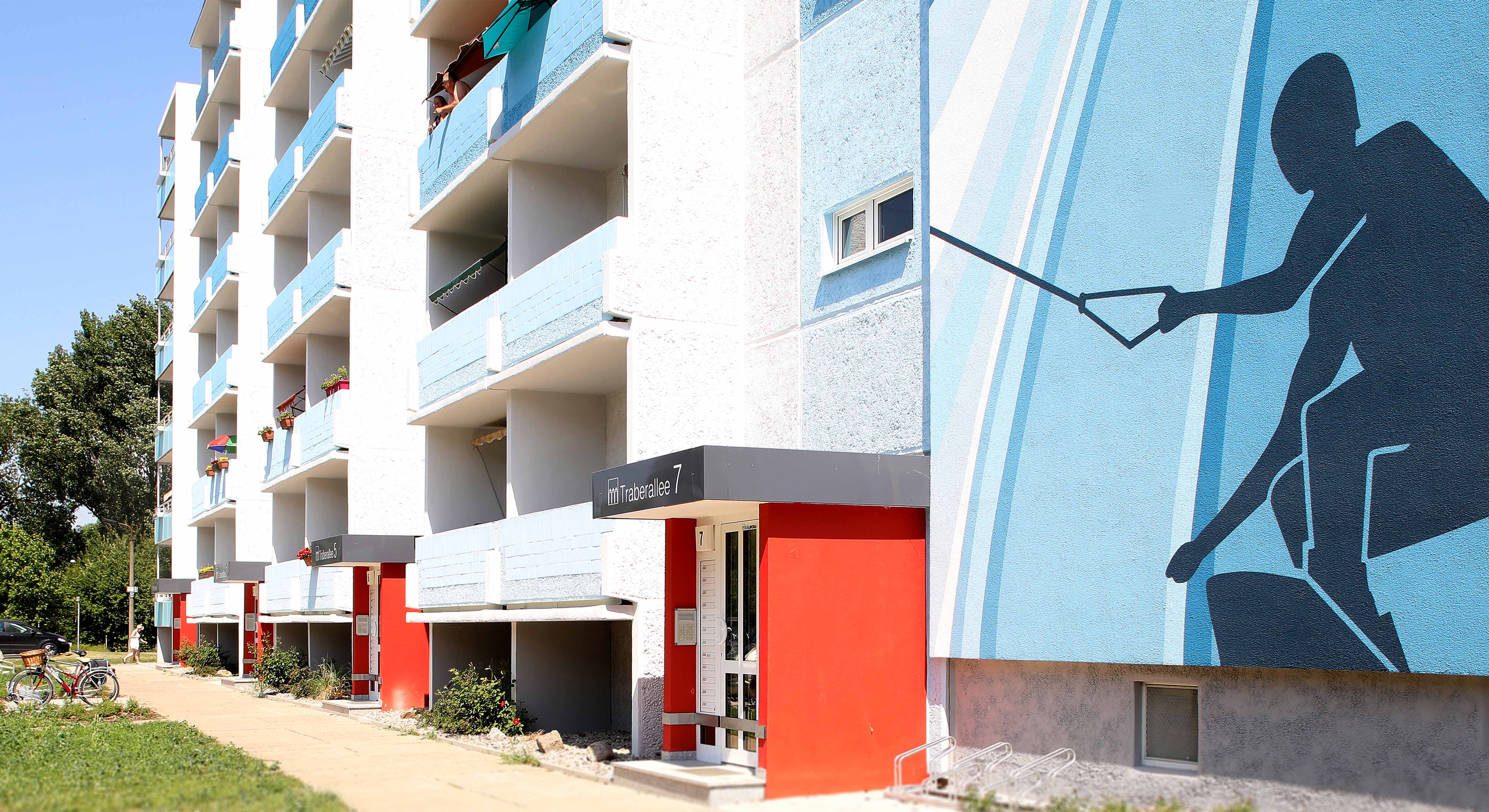 3 Raum Wohnung in Neubrandenburg, Traberallee