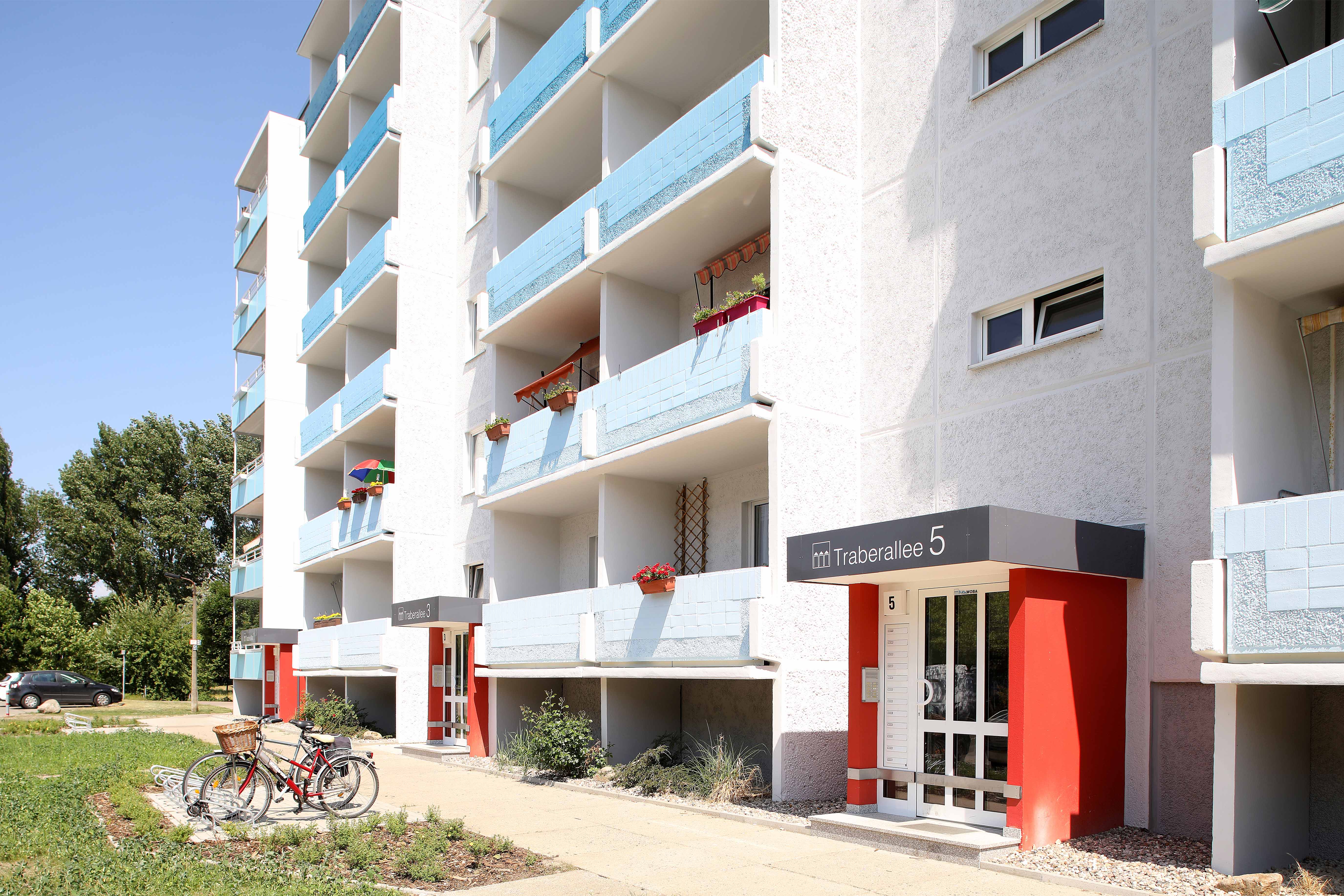 3 Raum Wohnung in Neubrandenburg, Traberallee