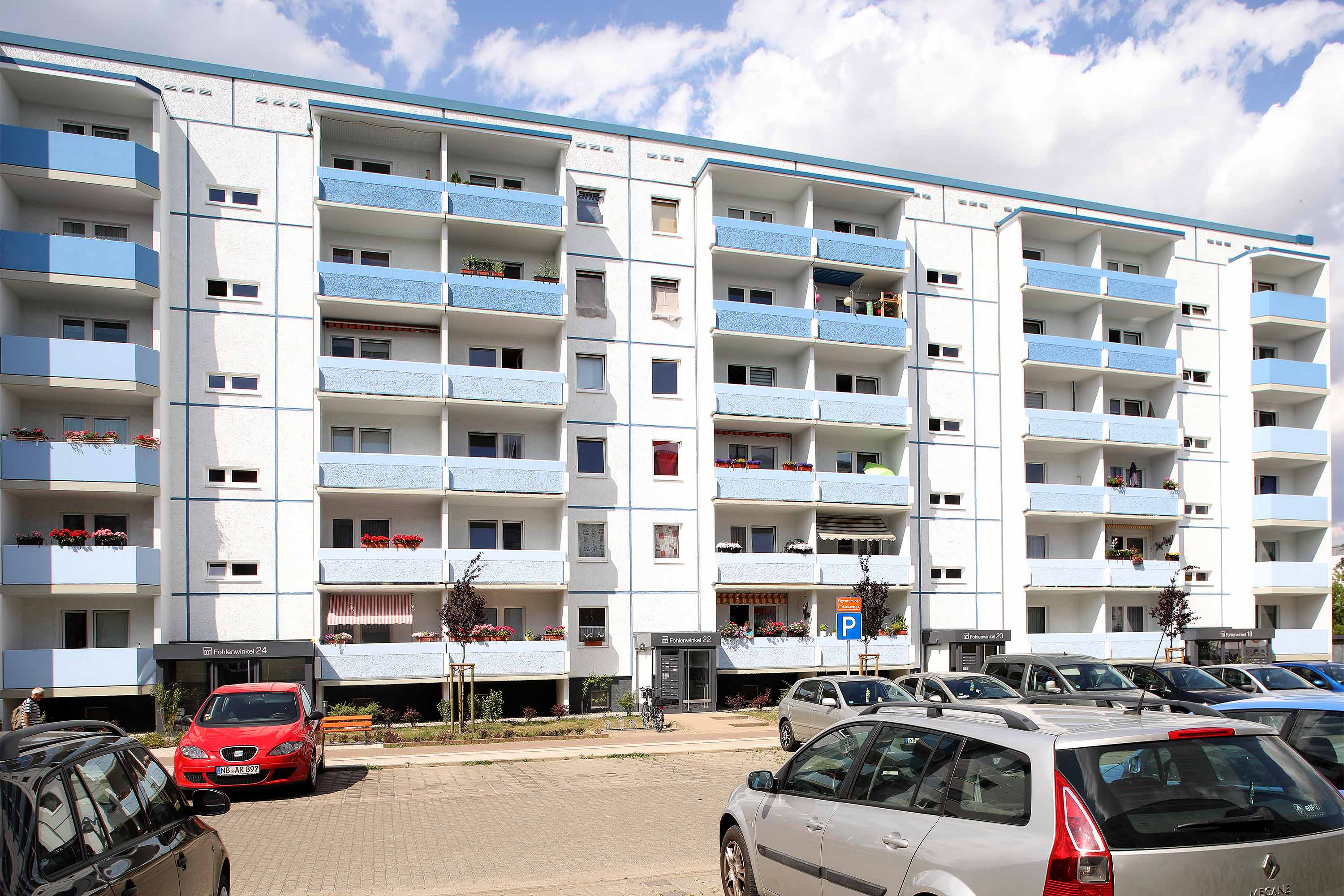2 Raum Wohnung in Neubrandenburg, Fohlenwinkel