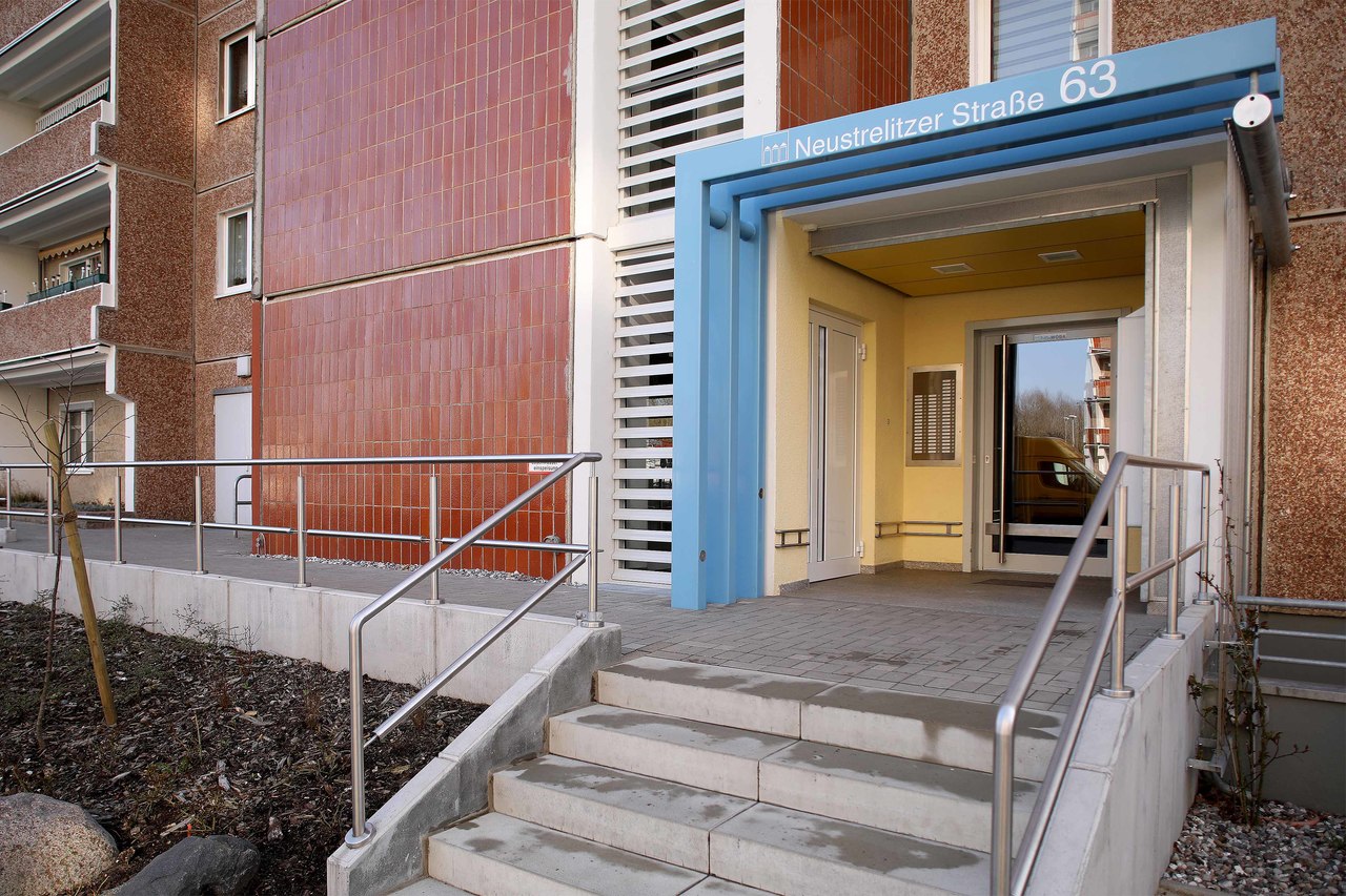 3 Raum Wohnung in Neubrandenburg, Neustrelitzer Str.