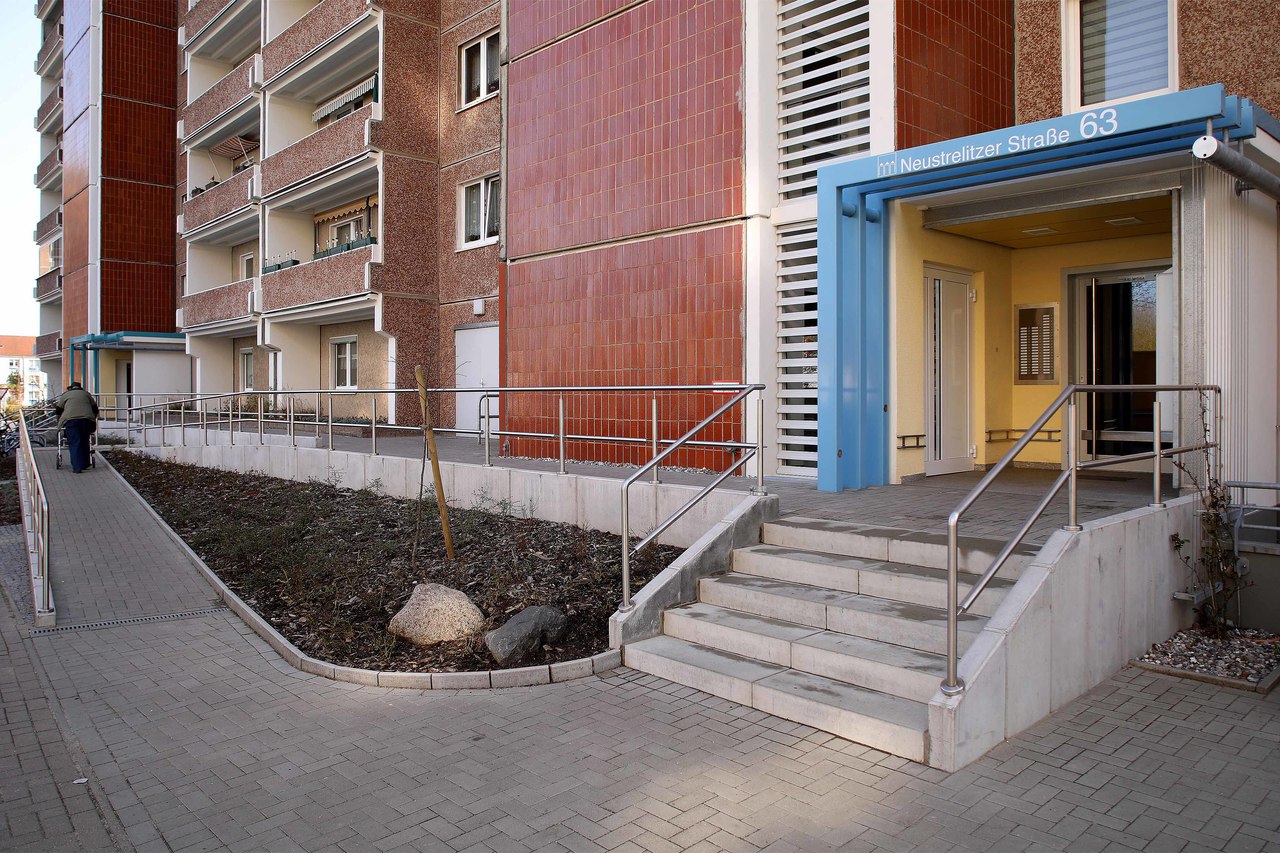 3 Raum Wohnung in Neubrandenburg, Neustrelitzer Str.
