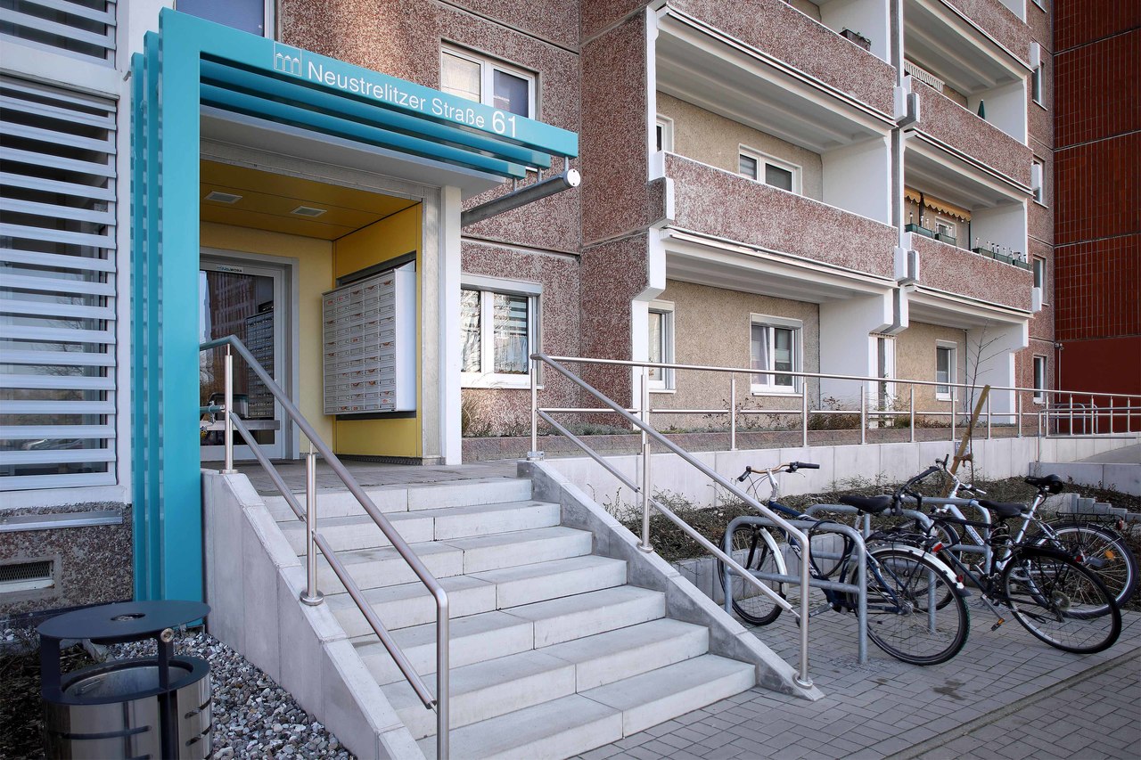 3 Raum Wohnung in Neubrandenburg, Neustrelitzer Str.