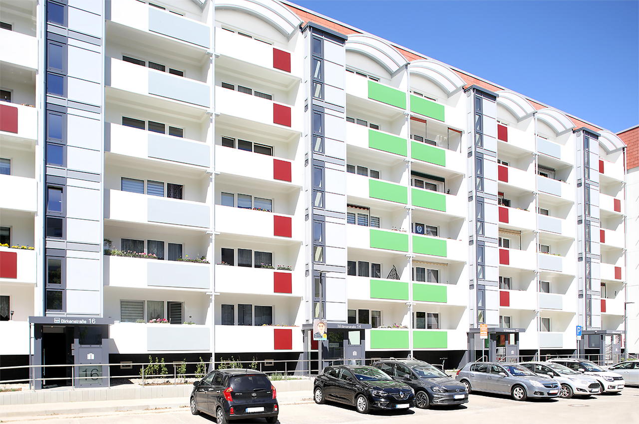 2 Raum Wohnung in Neubrandenburg, Birkenstr.
