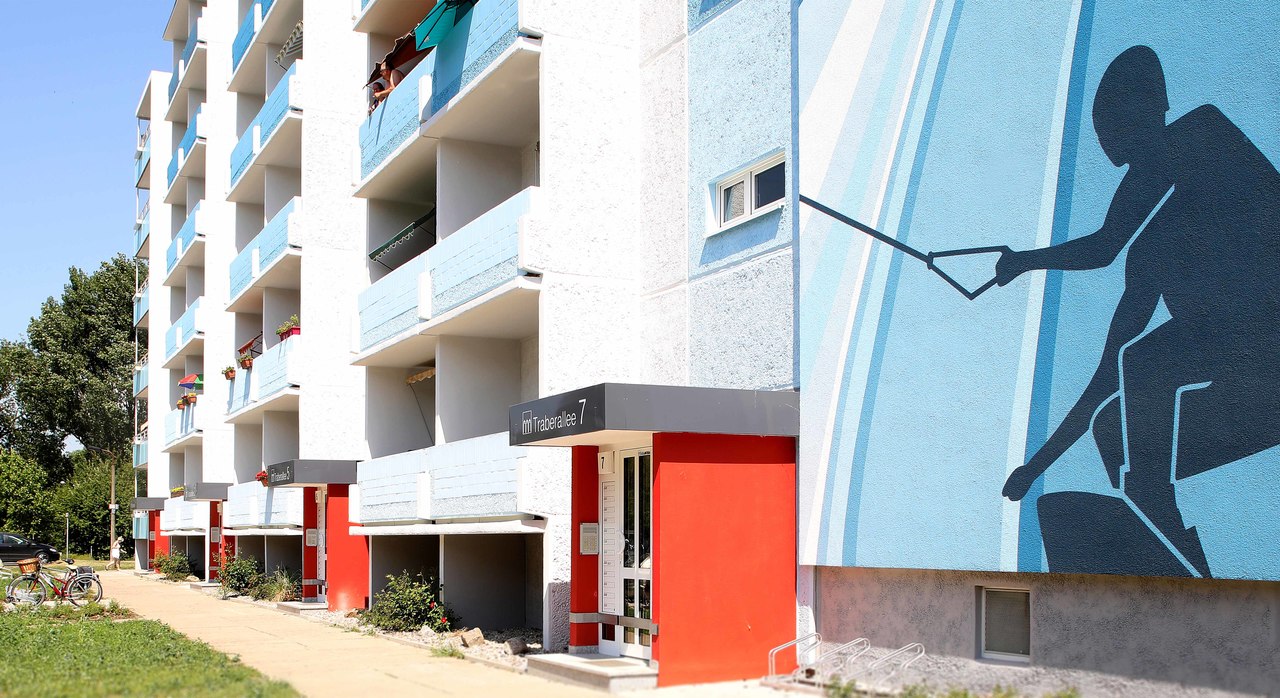 3 Raum Wohnung in Neubrandenburg, Traberallee