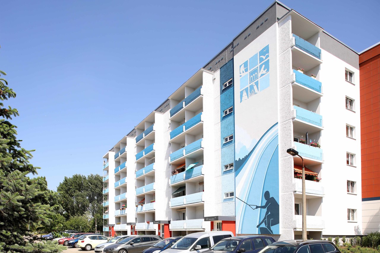 3 Raum Wohnung in Neubrandenburg, Traberallee
