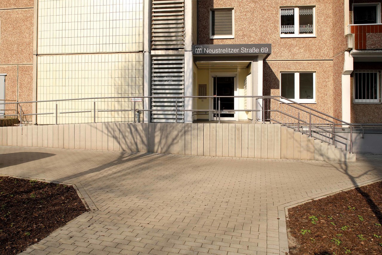 3 Raum Wohnung in Neubrandenburg, Neustrelitzer Str.