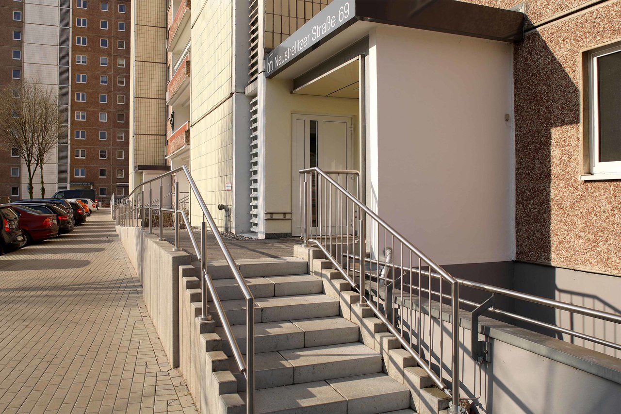 3 Raum Wohnung in Neubrandenburg, Neustrelitzer Str.