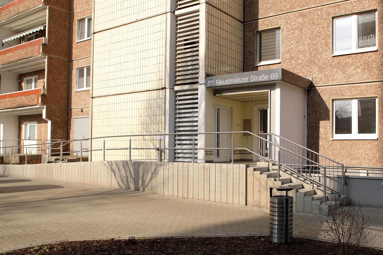 3 Raum Wohnung in Neubrandenburg, Neustrelitzer Str.