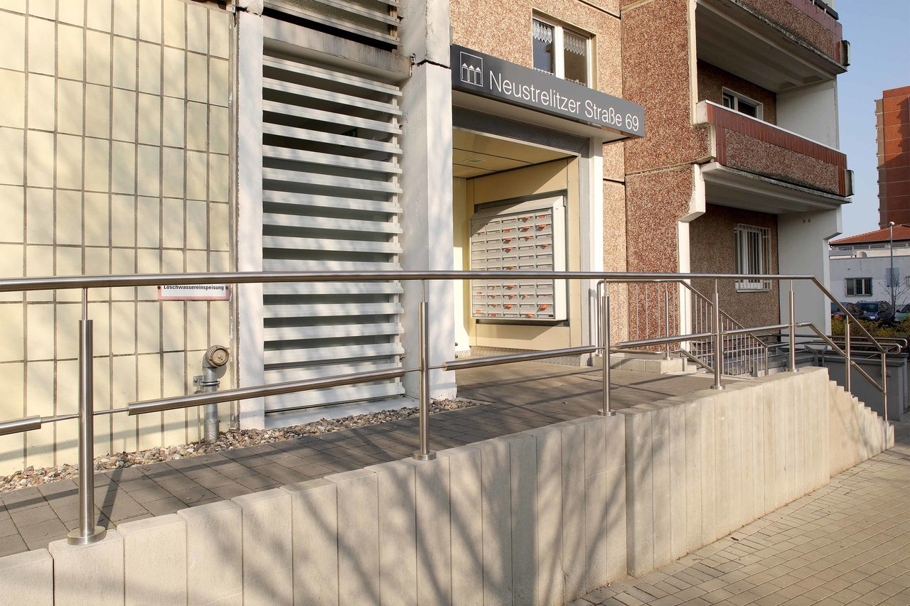 3 Raum Wohnung in Neubrandenburg, Neustrelitzer Str.